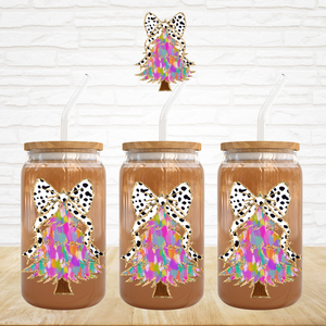 UV DTF Decal - Bright Painted Tree