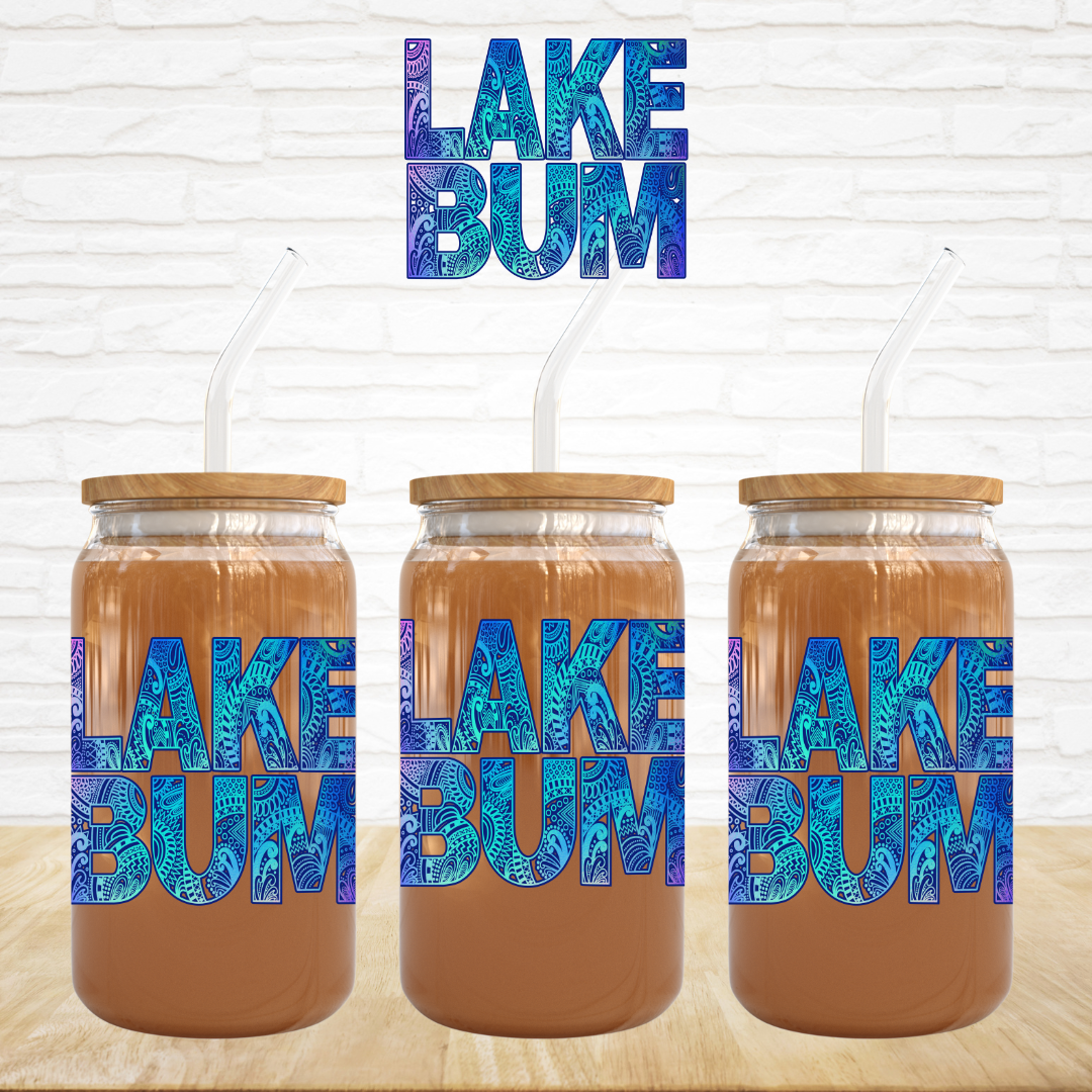 UV DTF Decal - Lake Bum