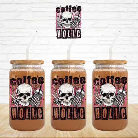 UV DTF Decal - Coffee Holic