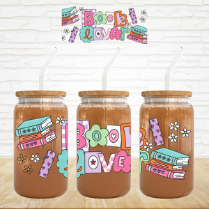 16oz UV DTF Wrap - Book Lover