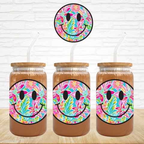 UV DTF Decal - Tropical Smile