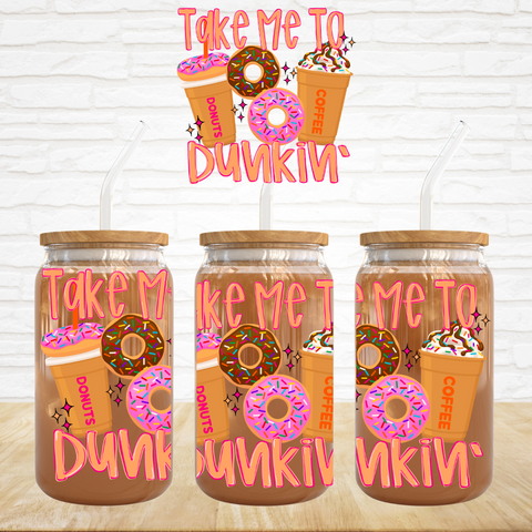 UV DTF Decal - Take Me To DD