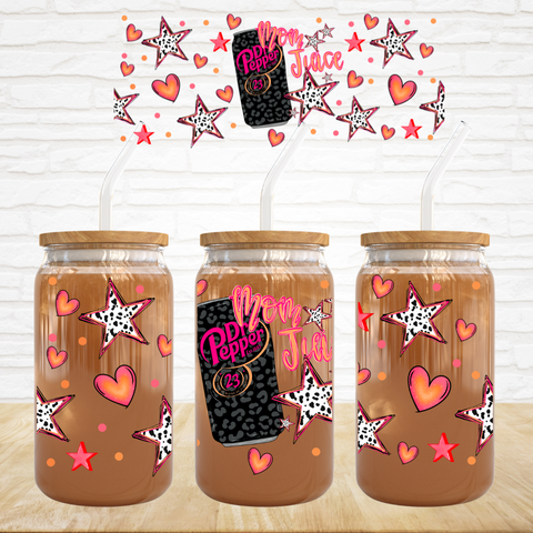 16oz UV DTF Wrap - Mom Juice Dr P