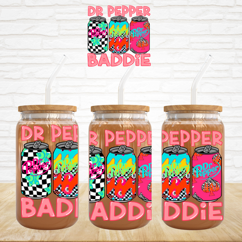 UV DTF Decal - Dr P Baddie