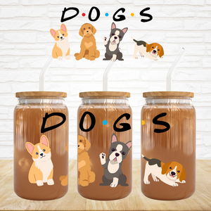 16oz UV DTF Wrap - DOGS