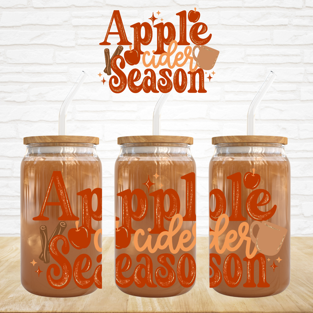 UV DTF Decal - Apple Cider Season