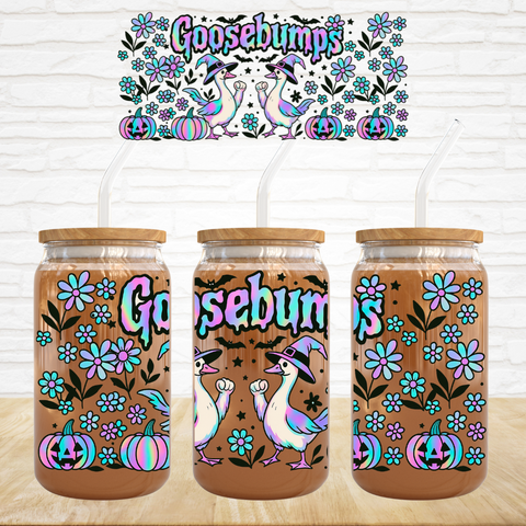 16oz UV DTF Wrap - Halloween Goosebumps