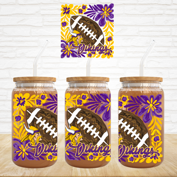 UV DTF Decal - Coquette Football Teams (ALL 32 TEAMS!)