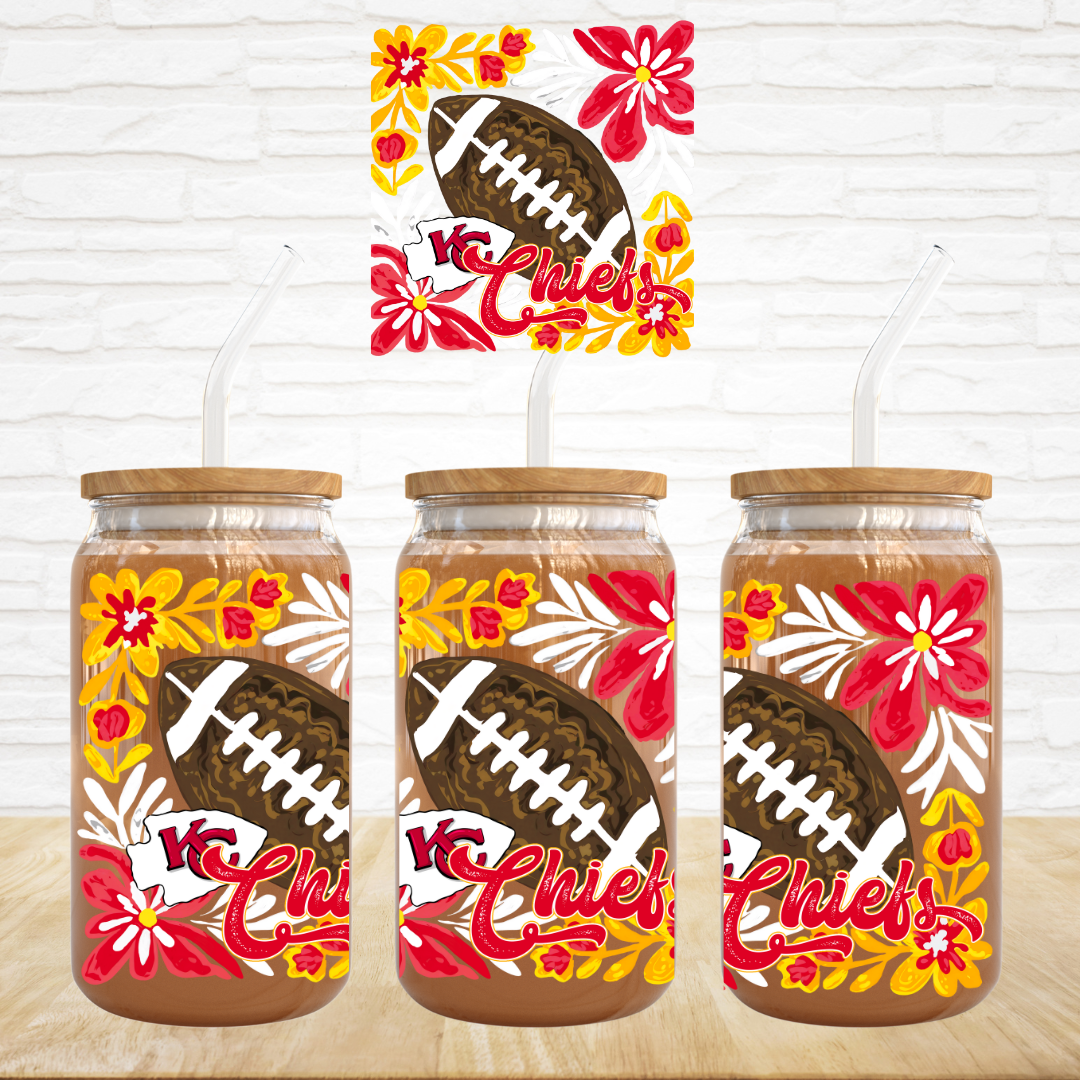 UV DTF Decal - Coquette Football Teams (ALL 32 TEAMS!)