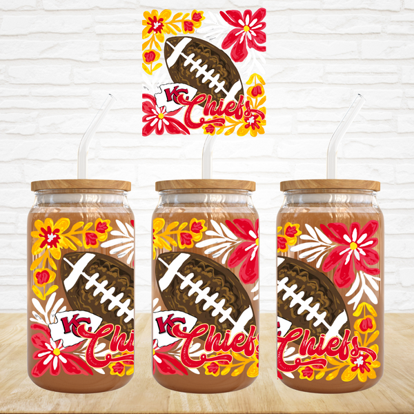 UV DTF Decal - Coquette Football Teams (ALL 32 TEAMS!)