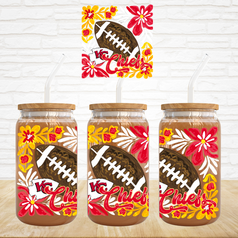 UV DTF Decal - Coquette Football Teams (ALL 32 TEAMS!)
