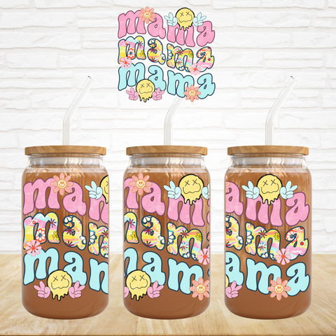 UV DTF Decal - Tropical Mama