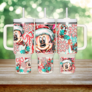 40oz UV DTF Wrap - Full Top & Bottom - Boy Mouse