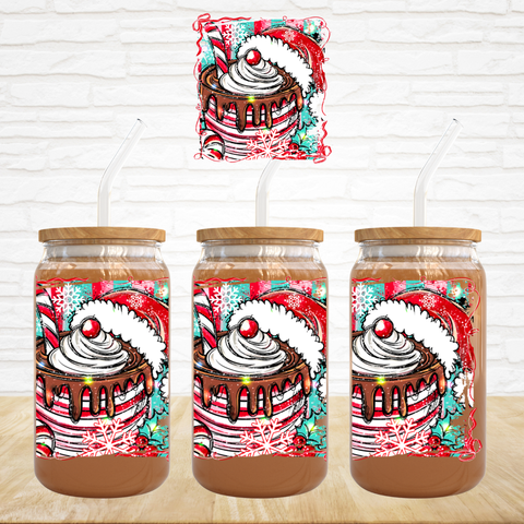 UV DTF Decal - Painted Hot Cocoa