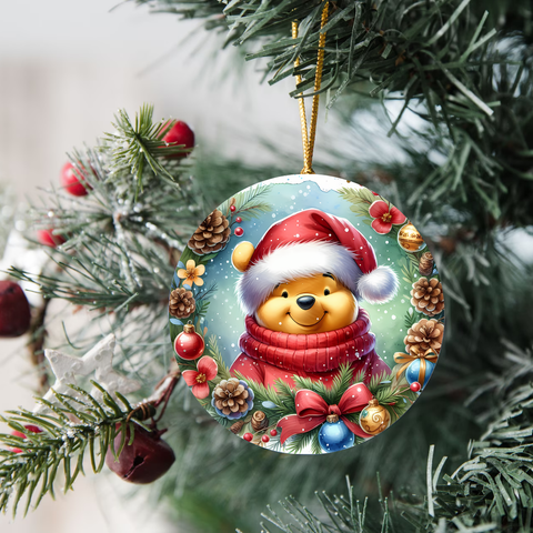 3" Ornament UV DTF Decal - Christmas PBear