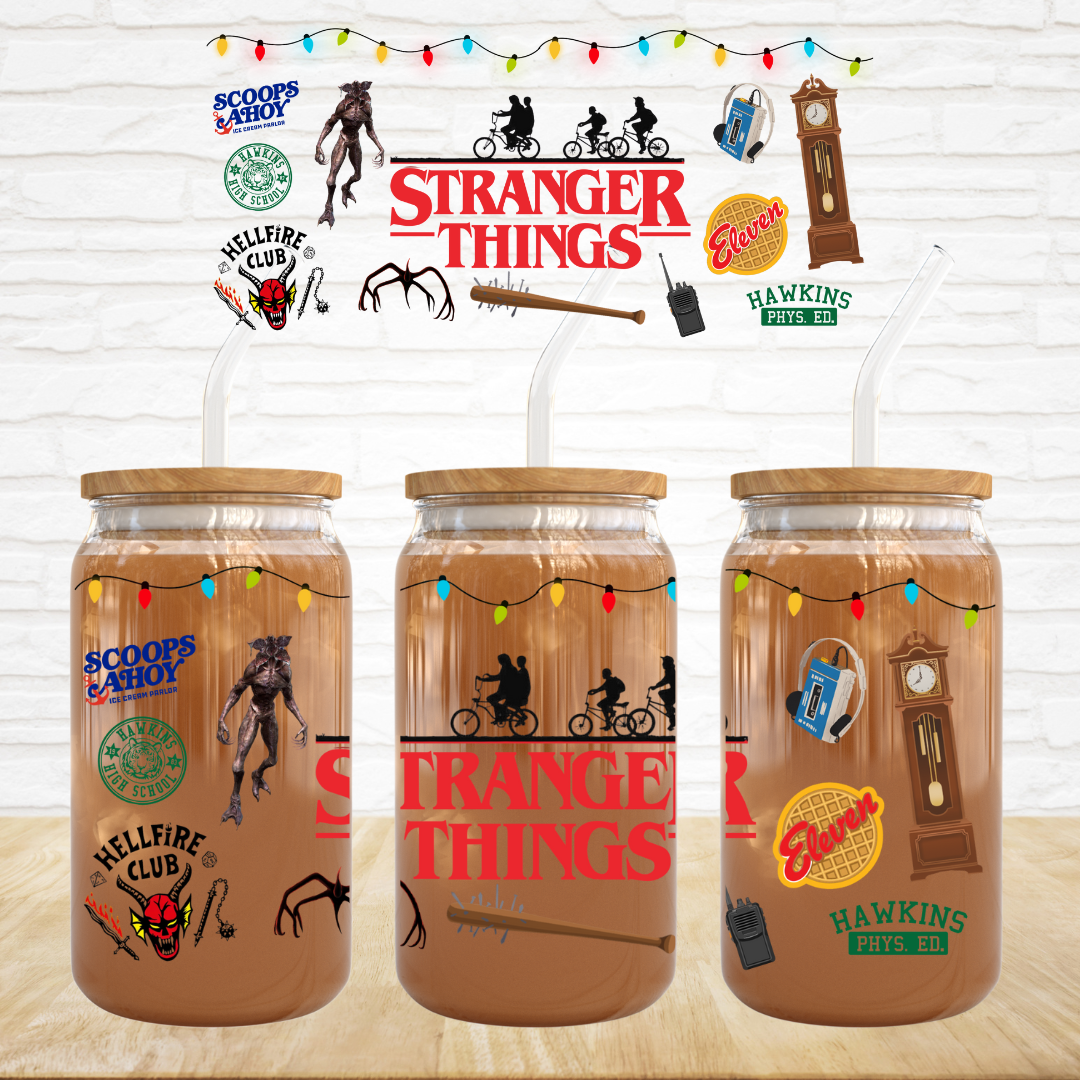 16oz UV DTF Wrap - Stranger