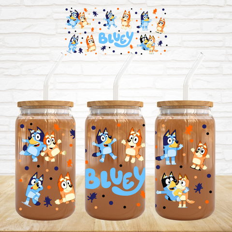 16oz UV DTF Wrap - BB Dogs
