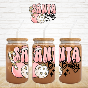UV DTF Decal - Santa Baby