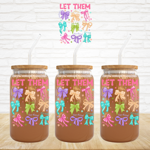 UV DTF Decal - Let Them Coquette