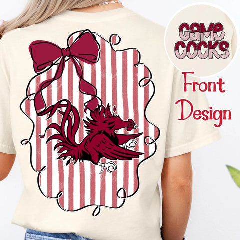 DTF Full Color Transfer - Gamecocks - FREE POCKET!