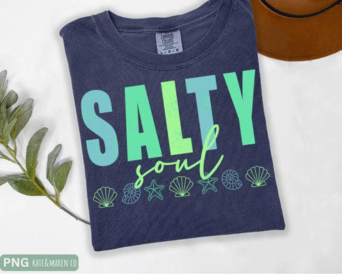 DTF Full Color Transfer - Salty Soul Neon