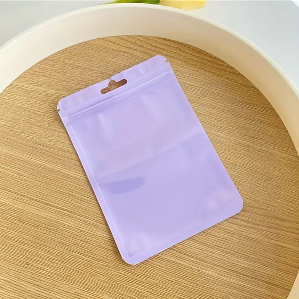 Ziplock Plastic Bags - Self-Seal Strip