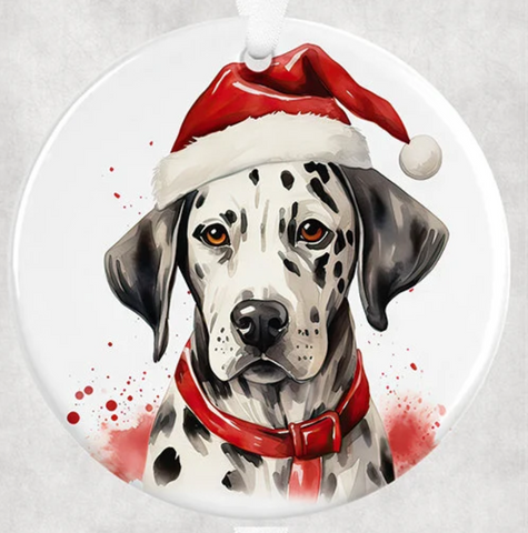 3" Ornament UV DTF Decal - Dalmatian