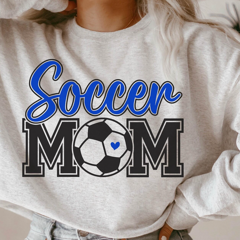 DTF Full Color Transfer - Soccer Mom