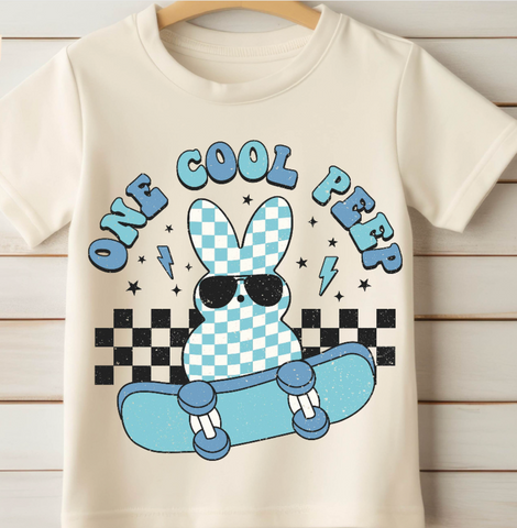 DTF Full Color Transfer - One Cool Peep