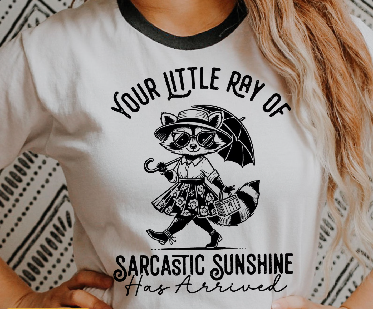 Screen Print Transfer - Your Little Ray of Sarcastic Sunshine