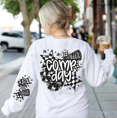 DTF Full Color Transfer - Comp Day - FREE SLEEVE!