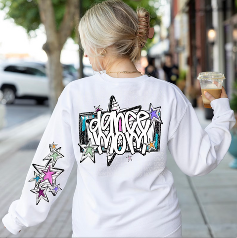 DTF Full Color Transfer - Dance Mom - FREE SLEEVE!