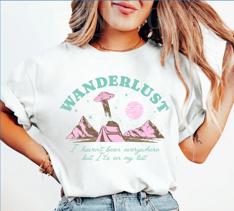 DTF Full Color Transfer - Wanderlust