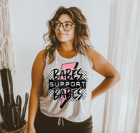 DTF Full Color Transfer - Babes Support Babes
