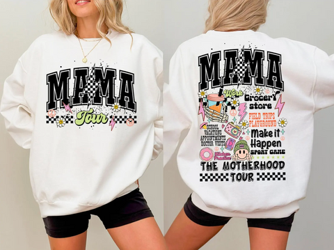 DTF Full Color Transfer - Mama Tour (FULL FRONT & BACK)