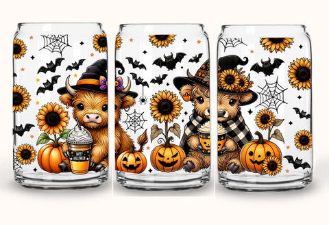 16oz UV DTF Wrap - Witch Cows