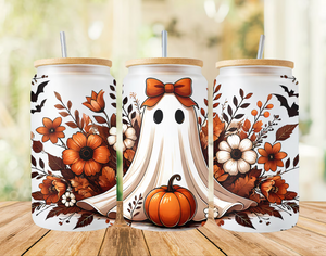 16oz UV DTF Wrap - Fall Ghost