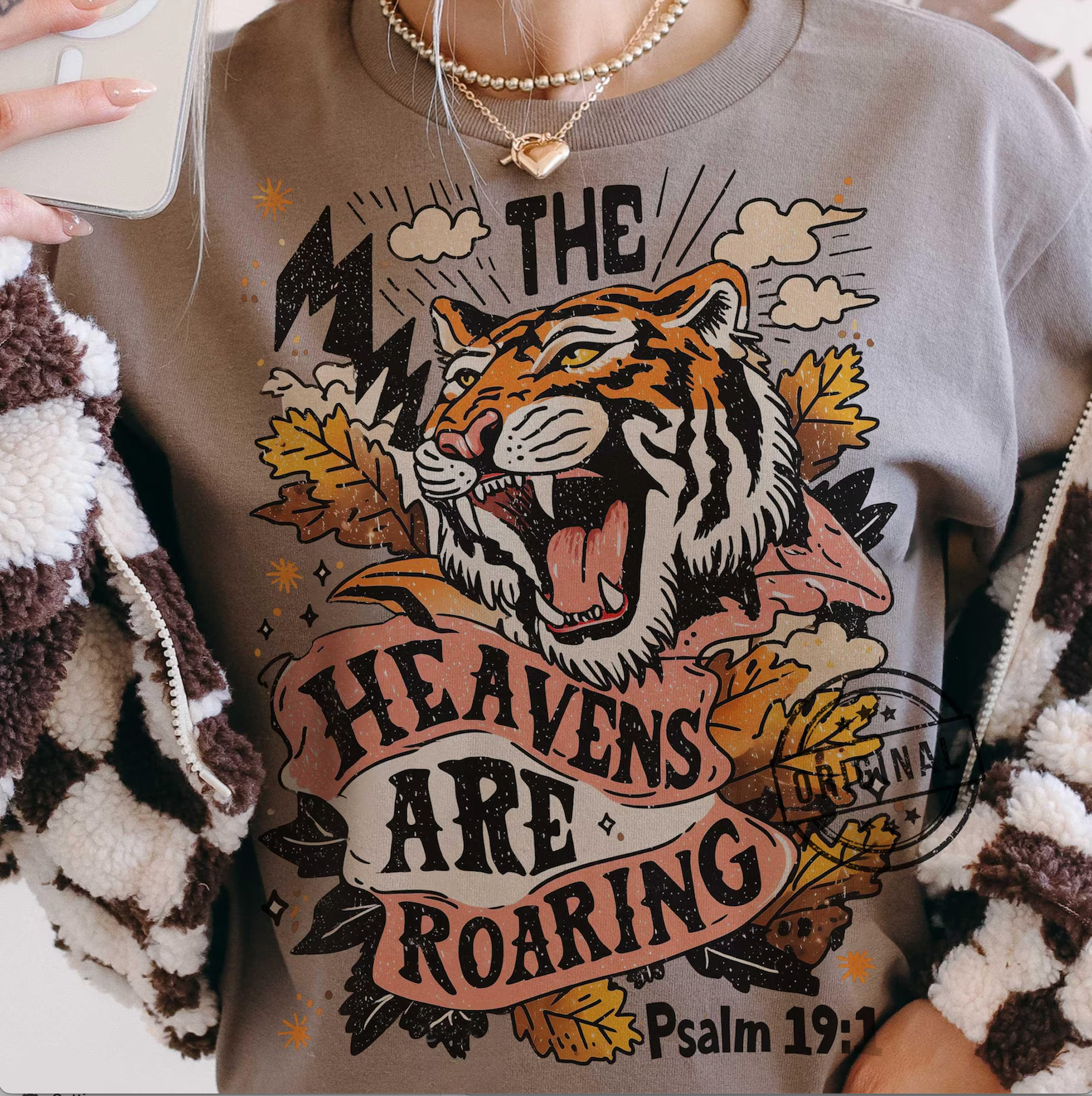 DTF Full Color Transfer - The Heavens Are Roaring