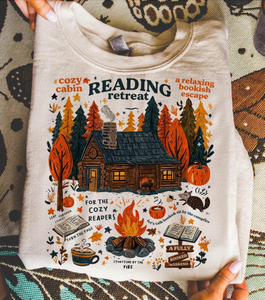 DTF Full Color Transfer - Reading Retreat