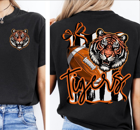 DTF Full Color Transfer - Clem Tigers - FREE POCKET!