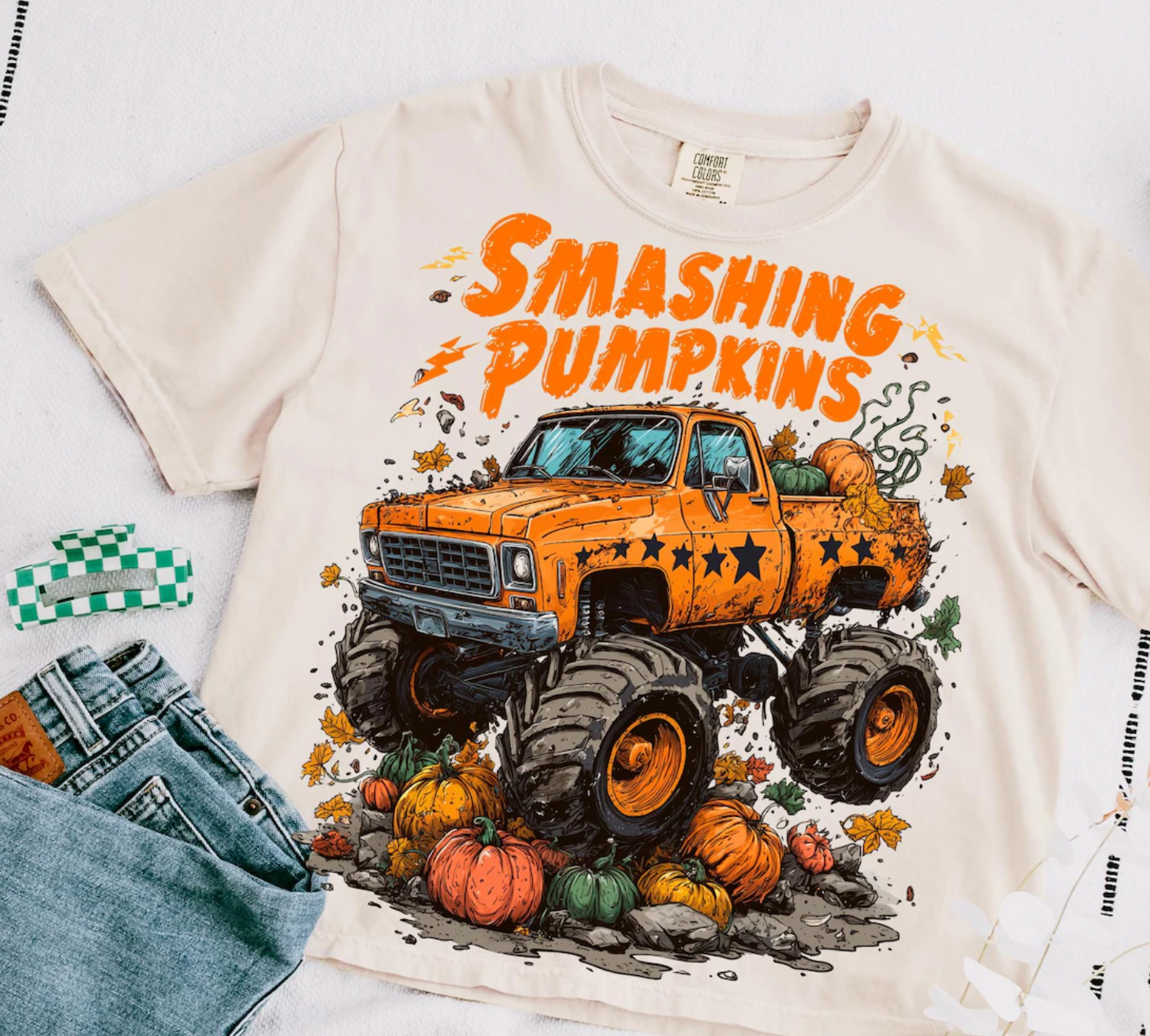 DTF Full Color Transfer - Smashing Pumpkins