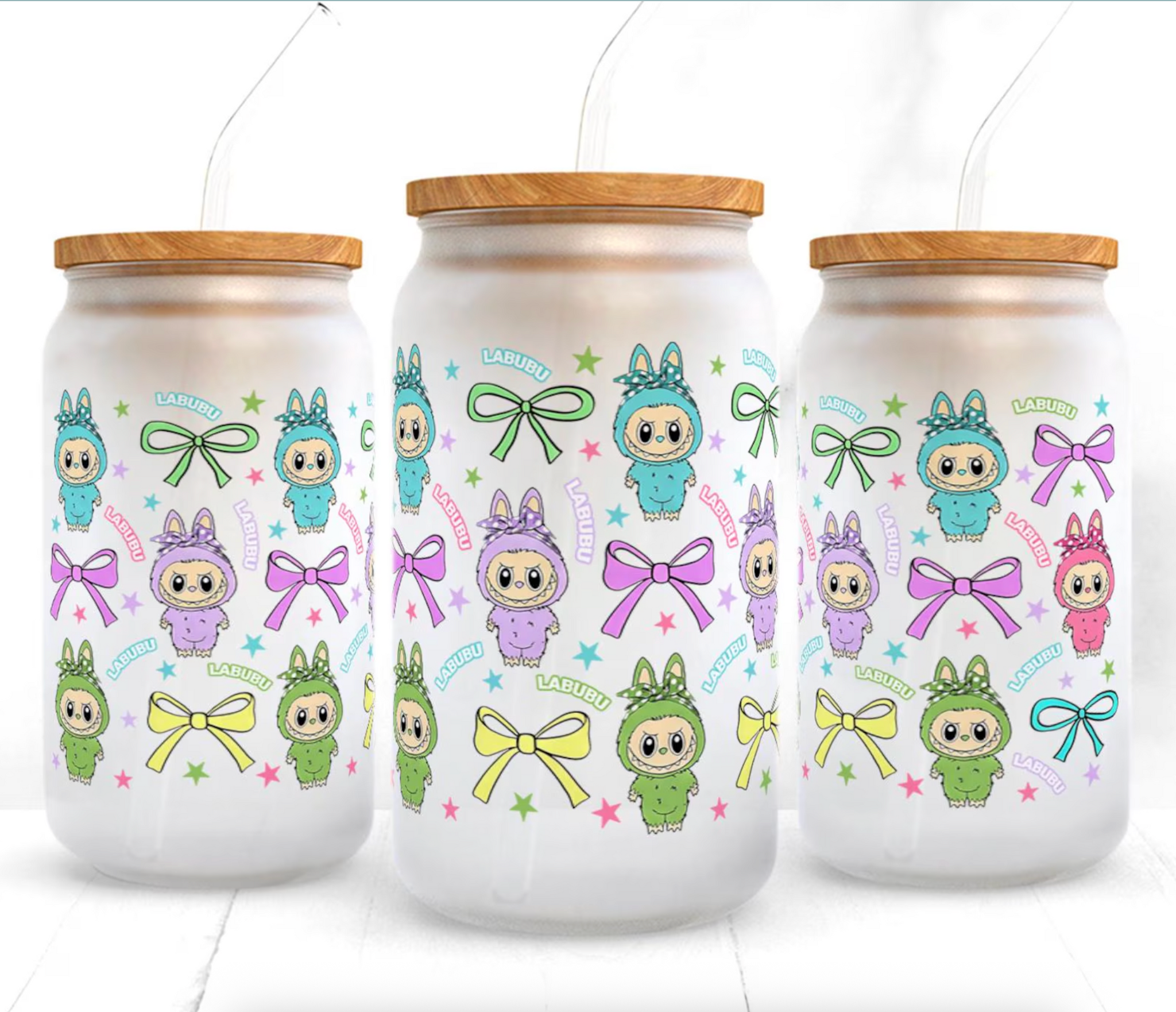 16oz UV DTF Wrap - Labubus
