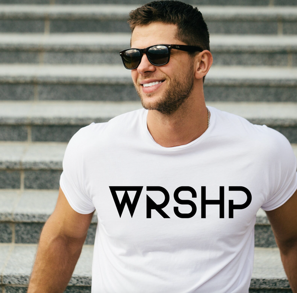 DTF Full Color TShirt Transfer - WRSHP - (Black or White)