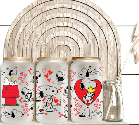 16oz UV DTF Wrap - VDay Snoop