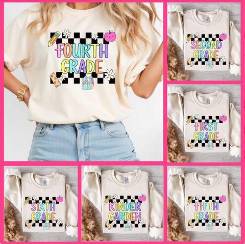 DTF Full Color Transfer - Check Grades (YOU PICK!)