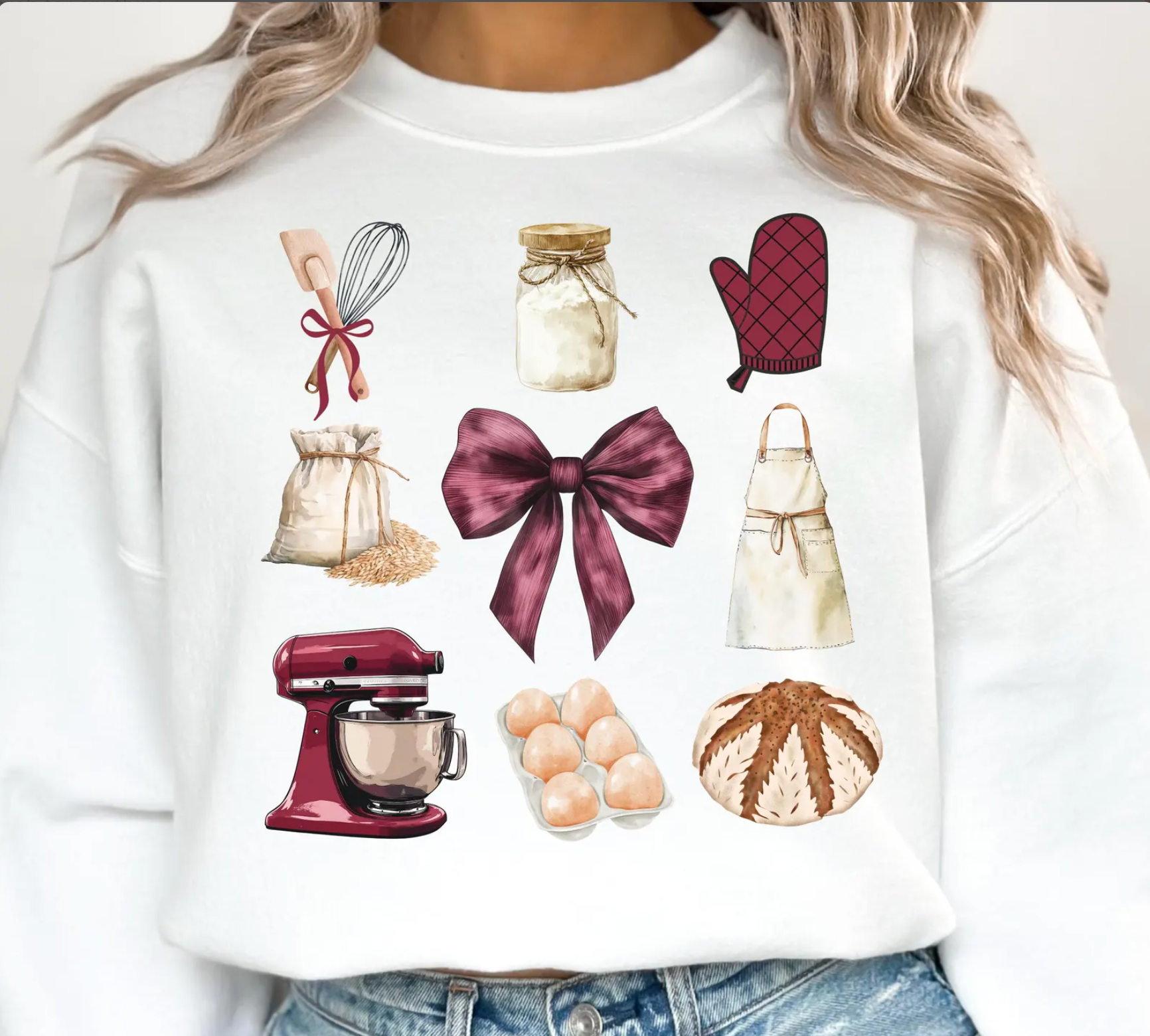 DTF Full Color Transfer - Coquette Sourdough