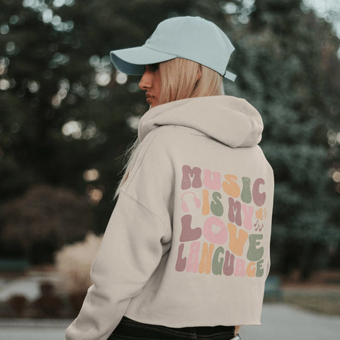 DTF Full Color Transfer - Music Is My Love Language