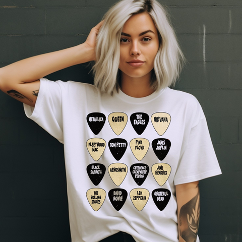 DTF Full Color Transfer - Rock Picks