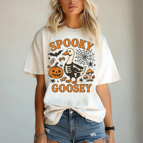 DTF Full Color Transfer - Spooky Goosey