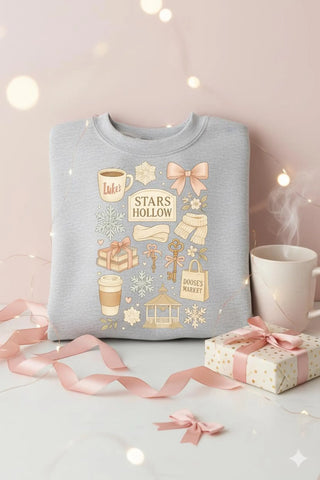 DTF Full Color TShirt Transfer - Stars Hollow Sweet Winter